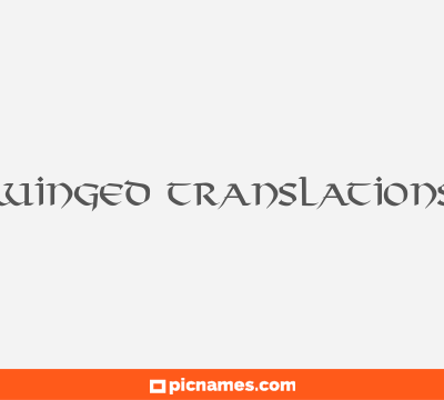 Winged Translations